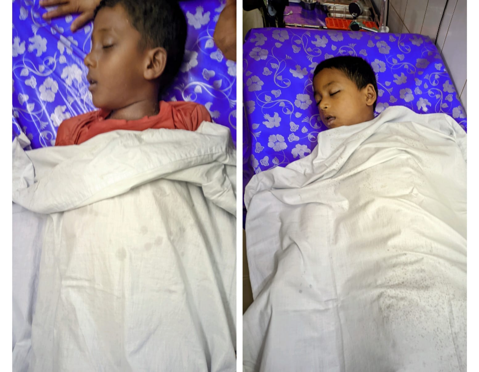 ধামইরহাটে আত্রাই নদী কেড়ে নিল দুই শিশুর প্রাণ।