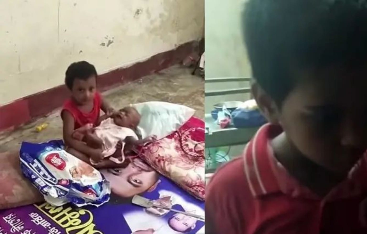 কেরানীগঞ্জে তিন শিশুকে রেখে উধাও বাবা-মা, ৩ মাসের শিশুকে নিয়ে বিপাকে প্রতিবেশীরা